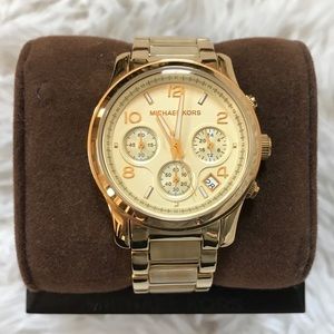 Michael Kors Gold & Marble Brand New Watch